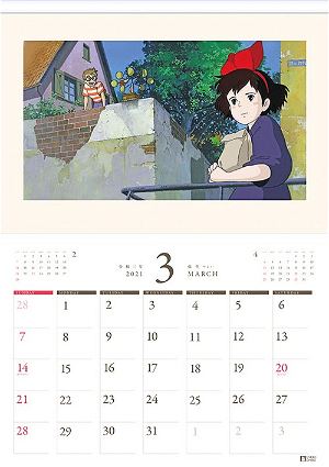 Studio Ghibli Art Frame Calendar 2021