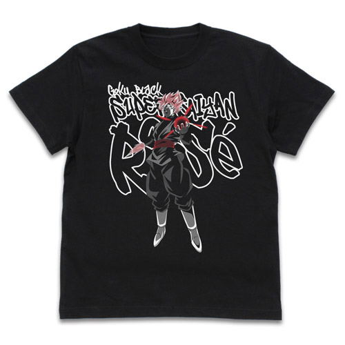 Dragon Ball Super - Goku Black (Super Saiyan Rose) T-shirt Black (S Size) image 1