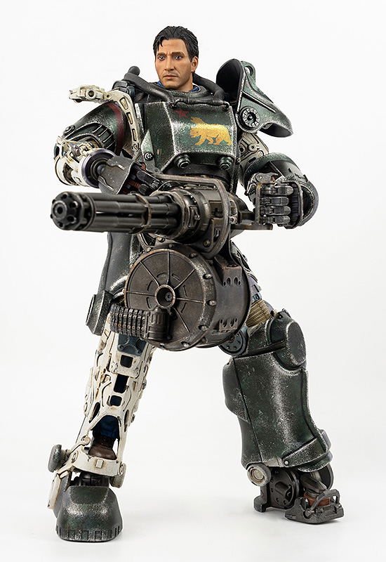 Fallout 1/6 Scale Action Figure: T-45 NCR Salvaged Power Armor