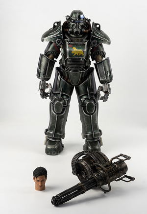 Fallout 1/6 Scale Action Figure: T-45 NCR Salvaged Power Armor