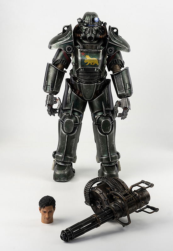Fallout 1/6 Scale Action Figure: T-45 NCR Salvaged Power Armor image 2