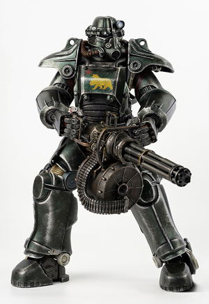 Fallout 1/6 Scale Action Figure: T-45 NCR Salvaged Power Armor