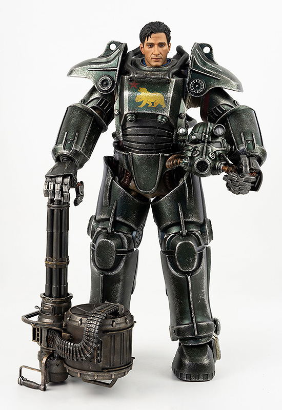 Fallout 1/6 Scale Action Figure: T-45 NCR Salvaged Power Armor