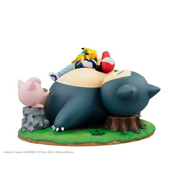 G.E.M. EX Series Pocket Monsters Pre-Painted PVC Figure: Pokemon Good Night with the Snorlax image 3