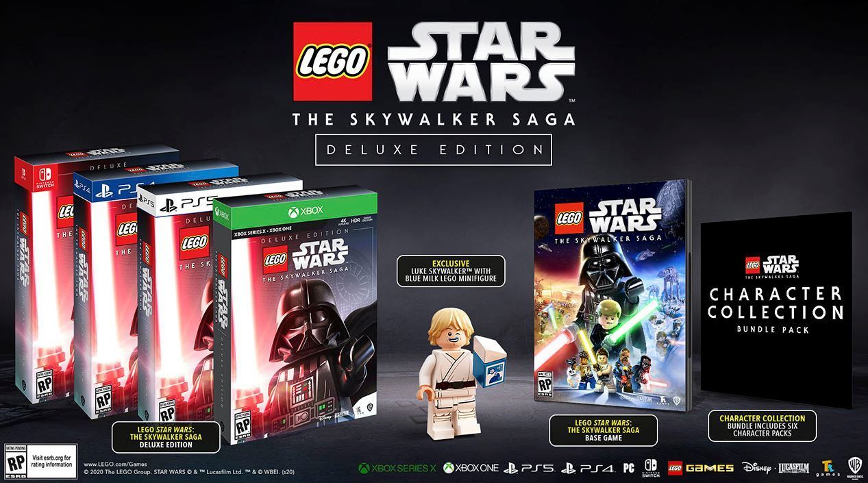 ulv Scully væbner LEGO Star Wars: The Skywalker Saga [Deluxe Edition] for Nintendo Switch