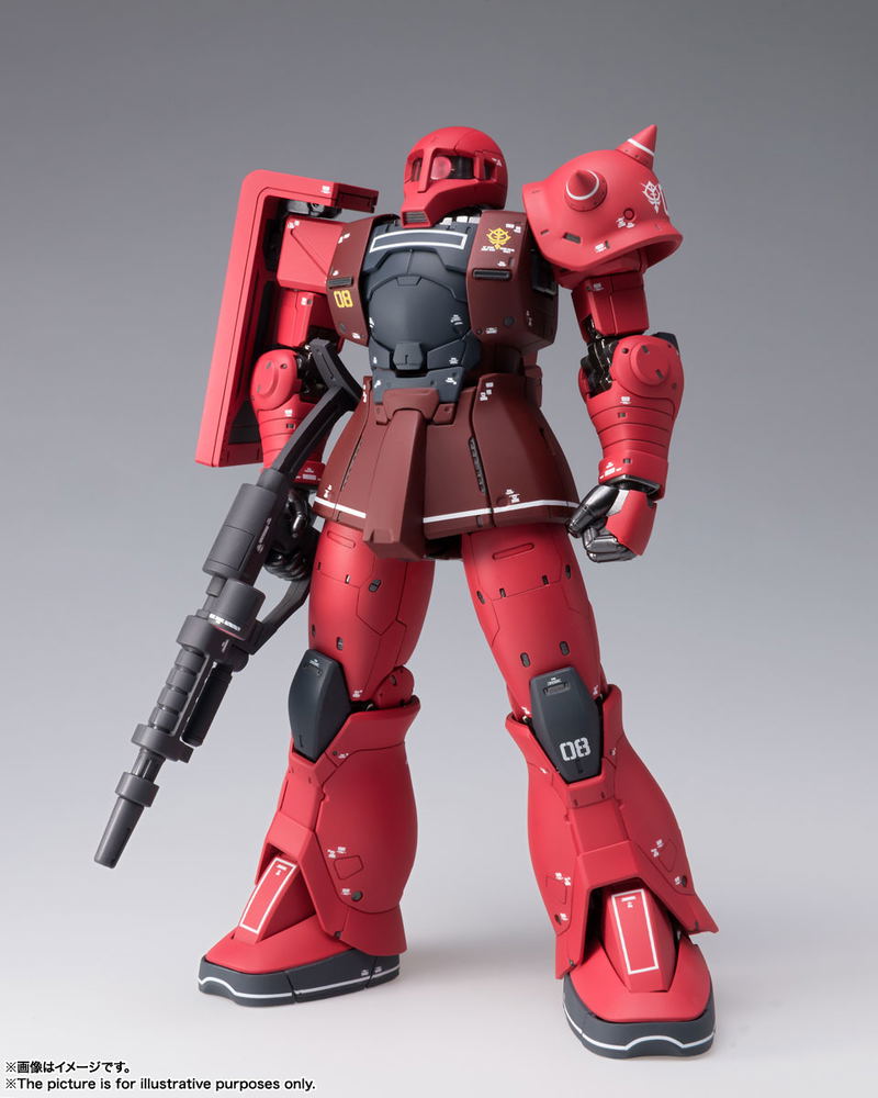 Mobile Suit Gundam The Origin Gundam Fix Figuration Metal Composite: MS-05S Zaku I (Char's Custom) image 2