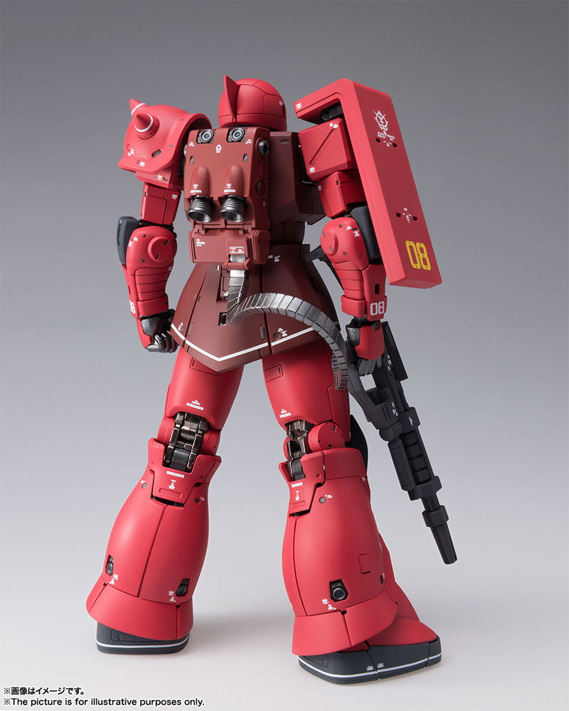 Mobile Suit Gundam The Origin Gundam Fix Figuration Metal Composite: MS-05S Zaku I (Char's Custom) image 3