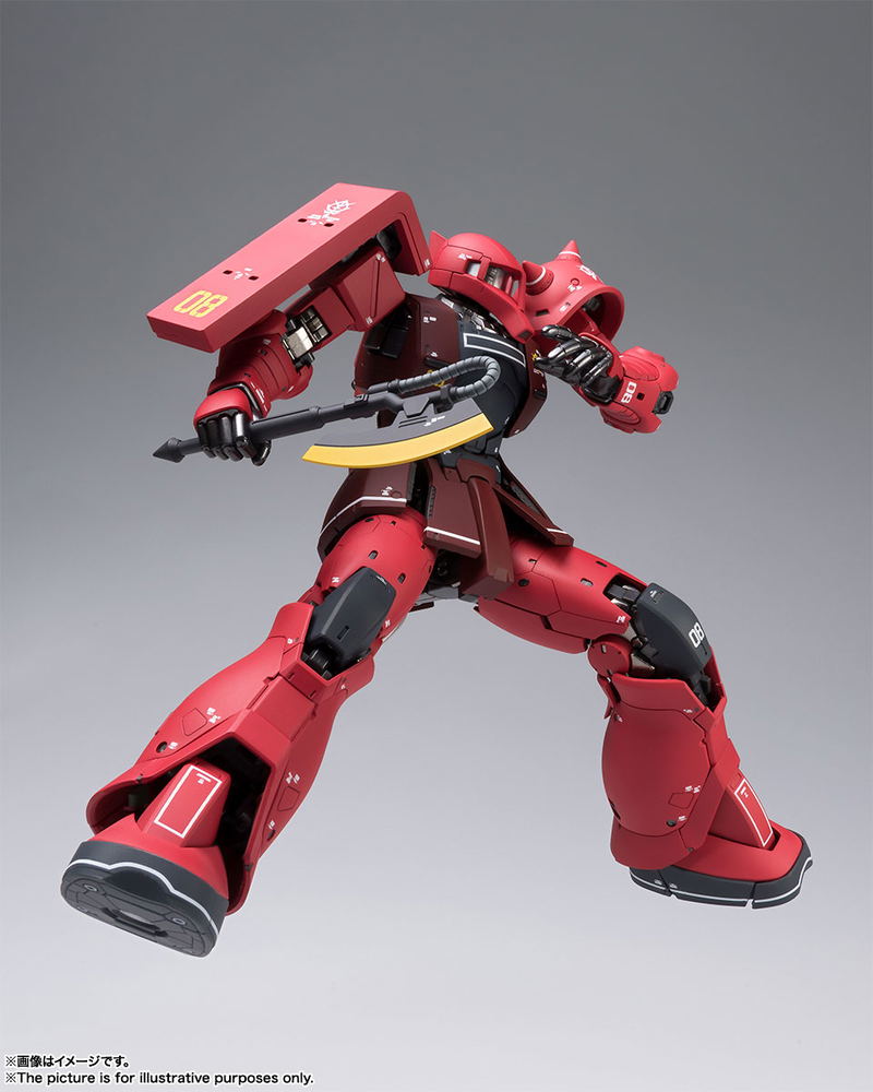Mobile Suit Gundam The Origin Gundam Fix Figuration Metal Composite: MS-05S Zaku I (Char's Custom) image 5
