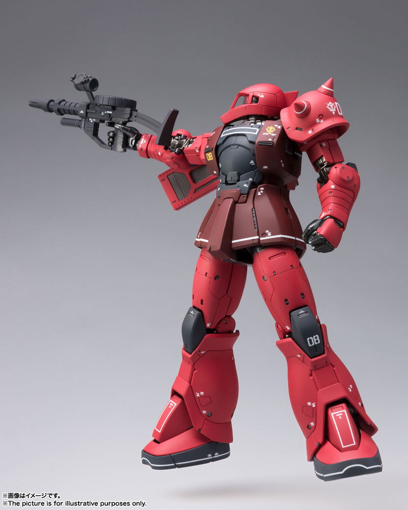 Mobile Suit Gundam The Origin Gundam Fix Figuration Metal Composite: MS-05S Zaku I (Char's Custom) image 7