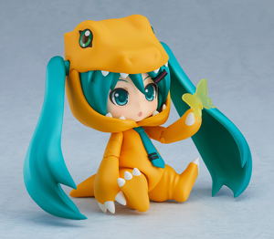 Nendoroid No. 1439 Character Vocal Series 01 Hatsune Miku / Digimon Adventure: Hatsune Miku Kigurumi Agumon Ver.