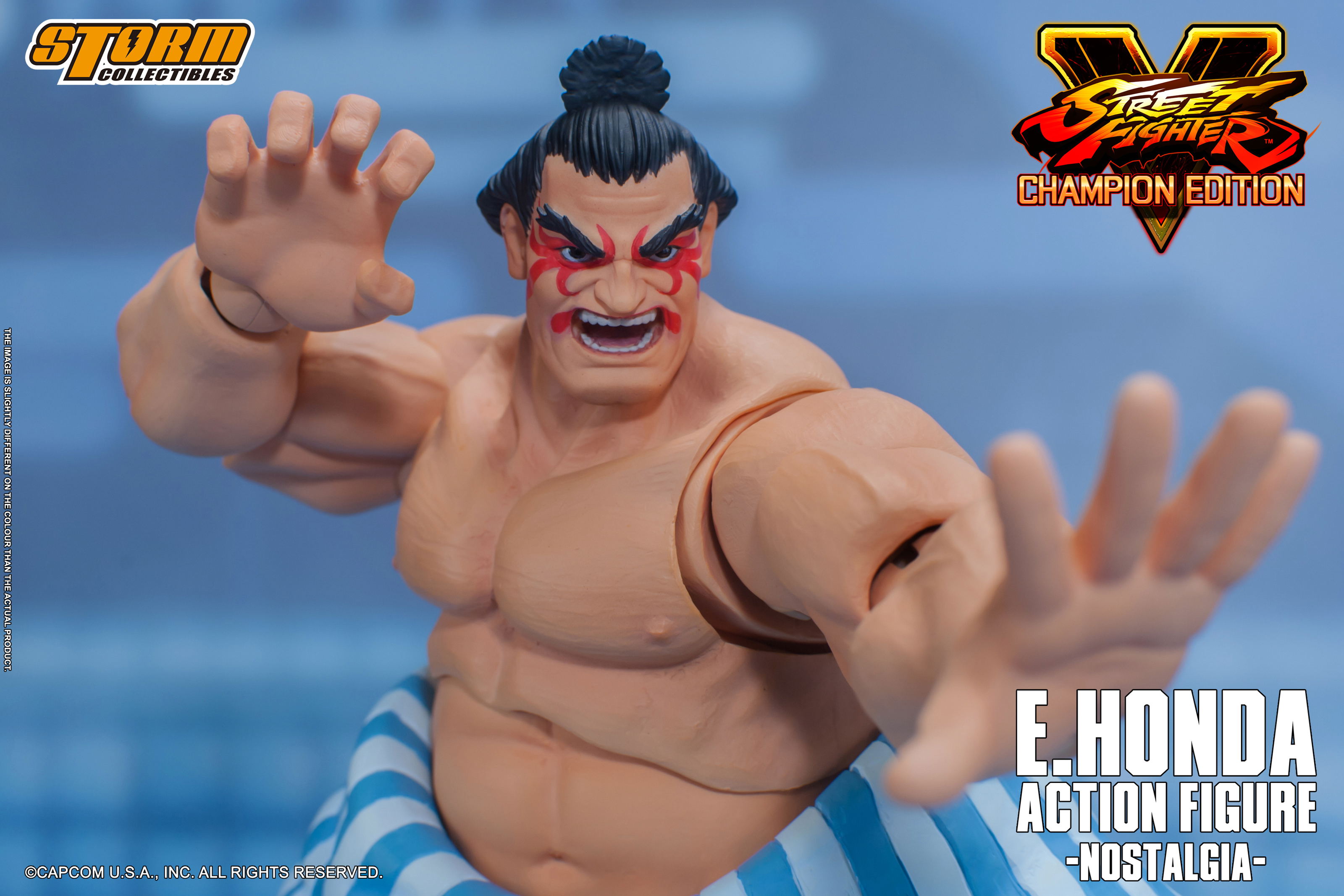 Street Fighter V 1/12 Scale Pre-Painted Action Figure: E. Honda