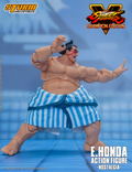 Street Fighter V 1/12 Scale Pre-Painted Action Figure: E. Honda -Nostalgia- thumbnail 2