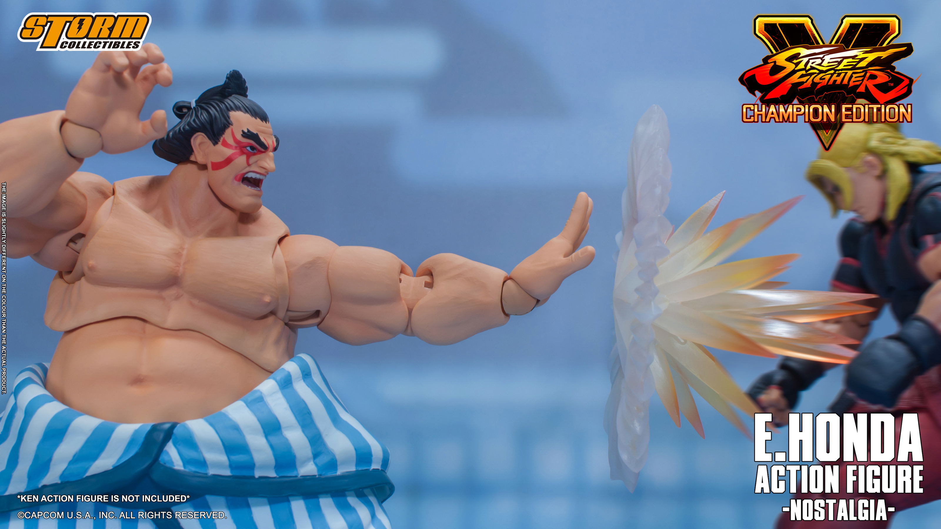 Street Fighter V 1/12 Scale Pre-Painted Action Figure: E. Honda