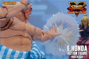 Street Fighter V 1/12 Scale Pre-Painted Action Figure: E. Honda -Nostalgia-