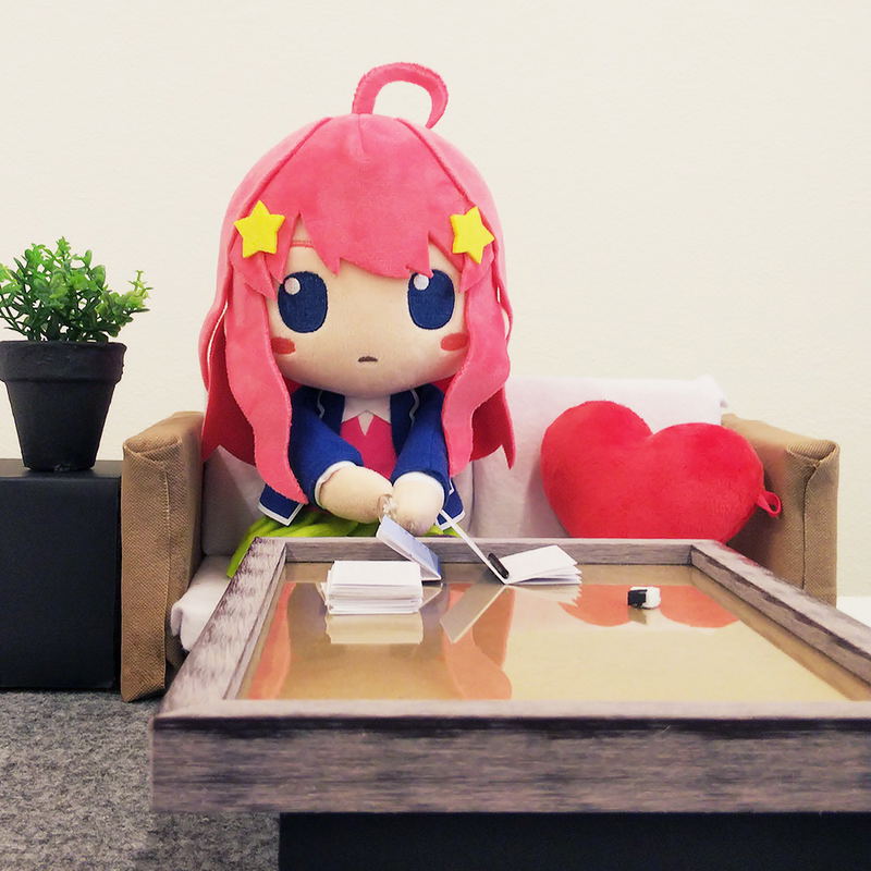 The Quintessential Quintuplets Hagutto! Plush Tassel: Itsuki Nakano image 4