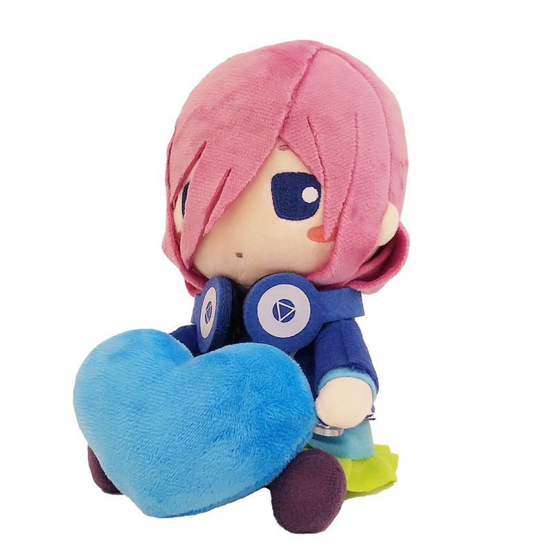 The Quintessential Quintuplets Hagutto! Plush Tassel: Miku Nakano image 1