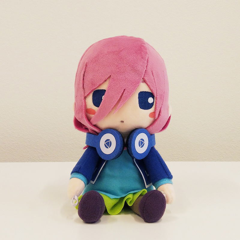 The Quintessential Quintuplets Hagutto! Plush Tassel: Miku Nakano image 2