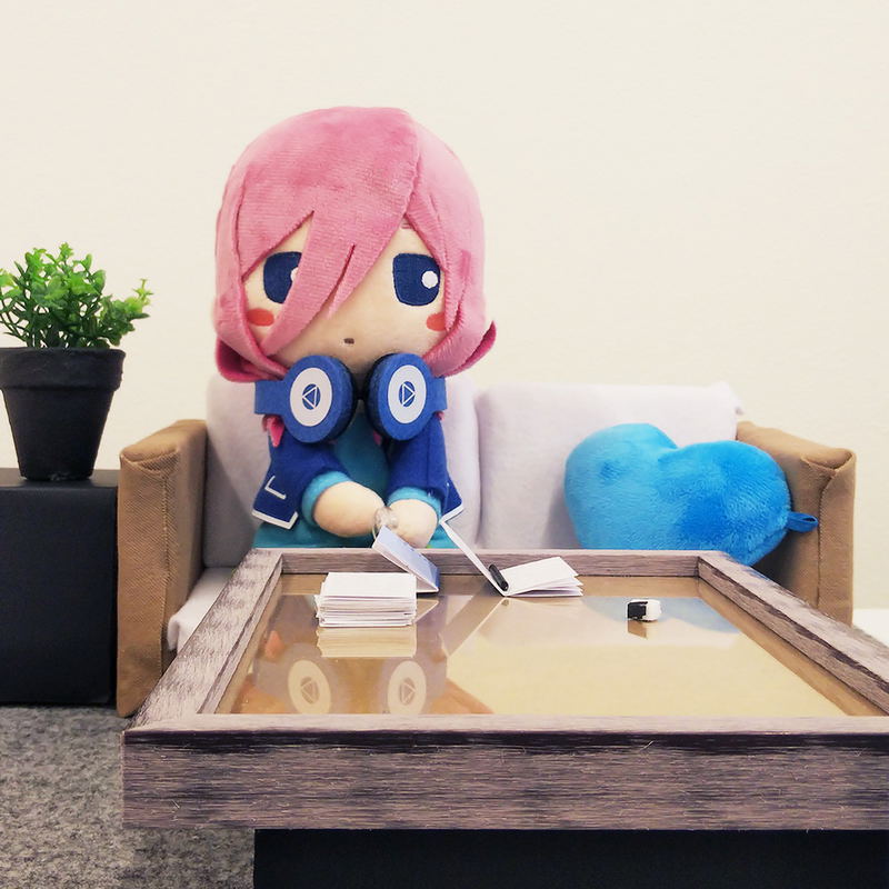 The Quintessential Quintuplets Hagutto! Plush Tassel: Miku Nakano image 4