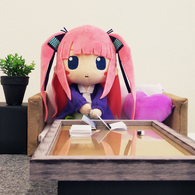 The Quintessential Quintuplets Hagutto! Plush Tassel: Nino Nakano image 4