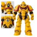 Warhammer 40,000 Action Figure: Imperial Fists with Auto Bolt Rifle and Auxiliary Grenade Launcher thumbnail 8