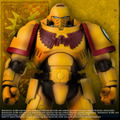 Warhammer 40,000 Action Figure: Imperial Fists with Auto Bolt Rifle and Auxiliary Grenade Launcher thumbnail 2