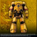 Warhammer 40,000 Action Figure: Imperial Fists with Auto Bolt Rifle and Auxiliary Grenade Launcher thumbnail 3
