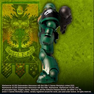 Warhammer 40,000 Action Figure: Salamanders Intercessor with Bolt Rifle