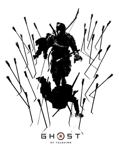 Ghost Of Tsushima - Jin Sakai T-shirt White (M Size) image 2