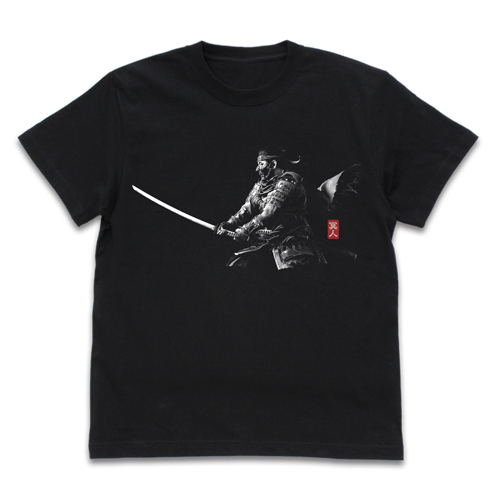 Ghost Of Tsushima - Ghost Jin T-shirt Black (M Size) image 1