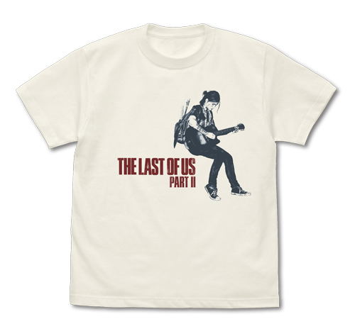 The Last Of Us Part II - Ellie And Guitar T-shirt Vanilla White (M Size) image 1
