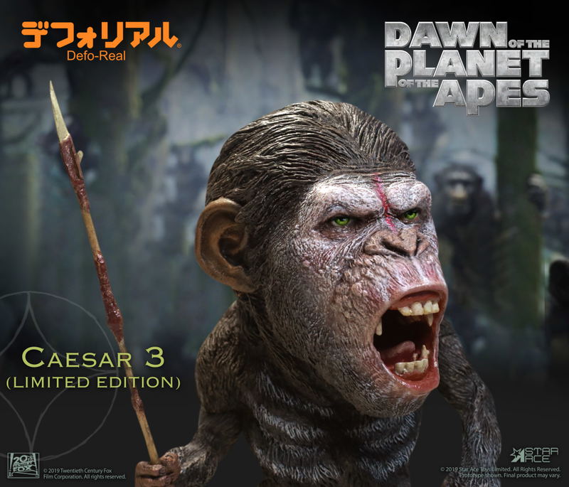 DefoReal Dawn of the Planet of the Apes: Ceasar 3 Warrior Face image 3