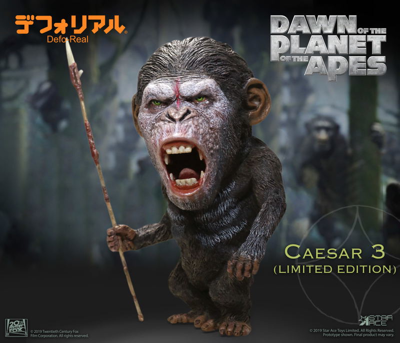 DefoReal Dawn of the Planet of the Apes: Ceasar 3 Warrior Face image 4