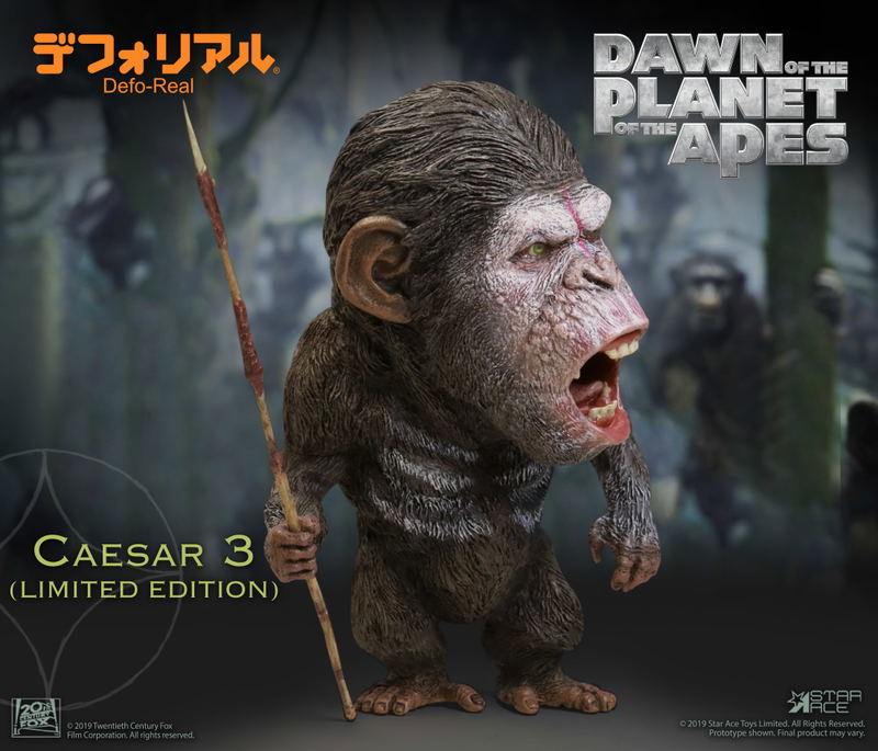 DefoReal Dawn of the Planet of the Apes: Ceasar 3 Warrior Face image 6