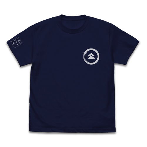 Ghost Of Tsushima - Family Crest T-shirt Navy (M Size) image 1