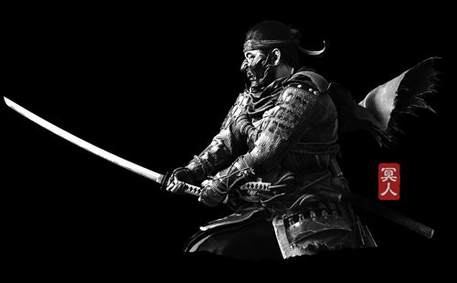Ghost Of Tsushima - Ghost Jin T-shirt Black (S Size) image 2