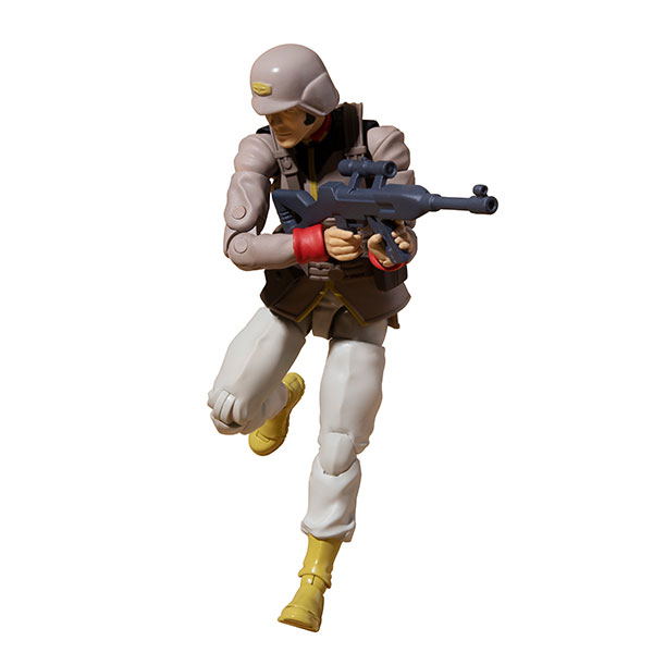 Gundam Military Generation Mobile Suit Gundam 1/18 Scale Pre-Painted Figure: E.F.F. Normal Soldier 01 image 2