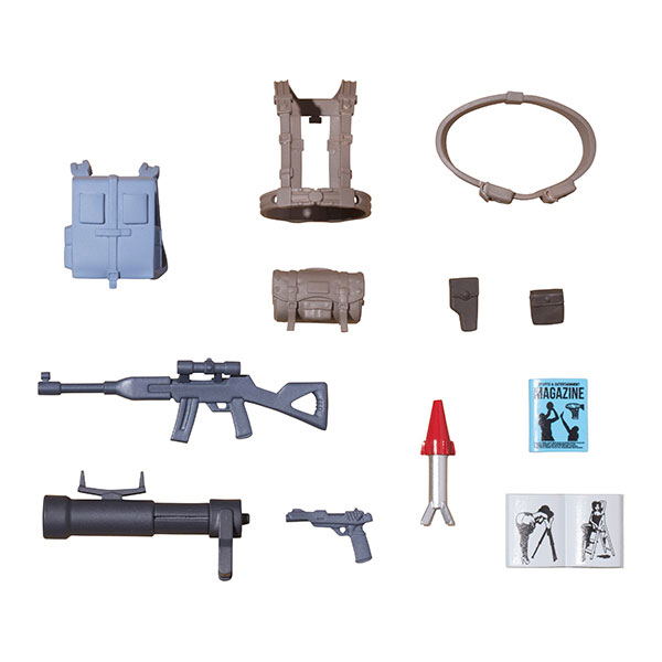 Gundam Military Generation Mobile Suit Gundam 1/18 Scale Pre-Painted Figure: E.F.F. Normal Soldier 02 image 6
