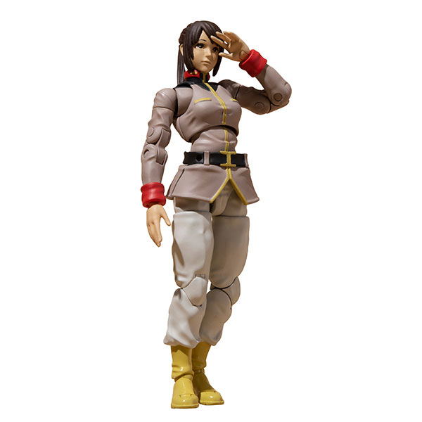 Gundam Military Generation Mobile Suit Gundam 1/18 Scale Pre-Painted Figure: E.F.F. Normal Soldier 03 image 1