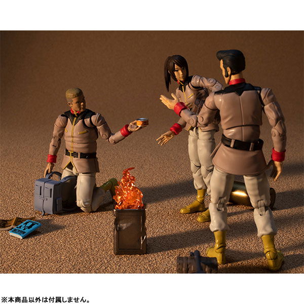 Gundam Military Generation Mobile Suit Gundam 1/18 Scale Pre-Painted Figure: E.F.F. Normal Soldier 03 image 11
