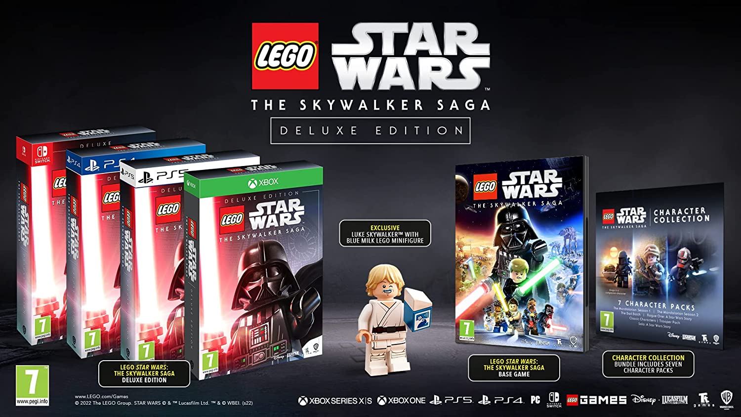 LEGO® Star Wars™: The Skywalker Saga Character Collection 1 & 2 no