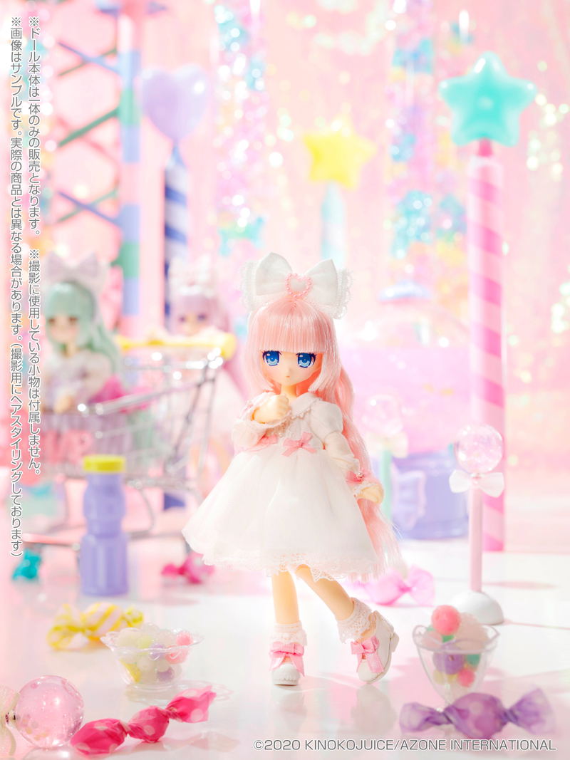 Lil' Fairy 1/6 Scale Fashion Doll: Kinoko Juice x Lil' Fairy Twinkle Candy Girls Lipu image 6