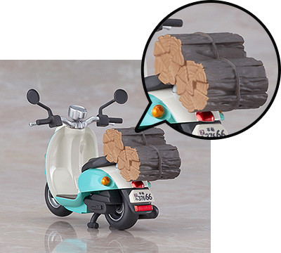 Nendoroid No. 1451 Laid-Back Camp: Rin Shima Touring Ver. [Good Smile Company Online Shop Limited Ver.] image 2