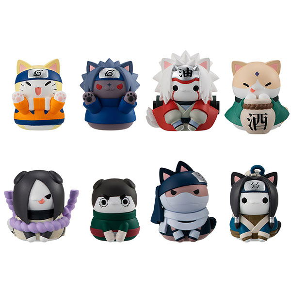 Nyaruto! Naruto Sasuke-kun Kocchi ni Irassyai Ver. (Set of 8 pieces) image 1