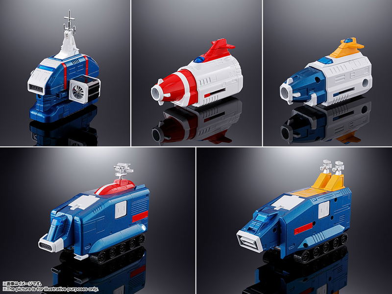 Soul of Chogokin GX-88 Armored Fleet Dairugger XV (Re-run) image 11