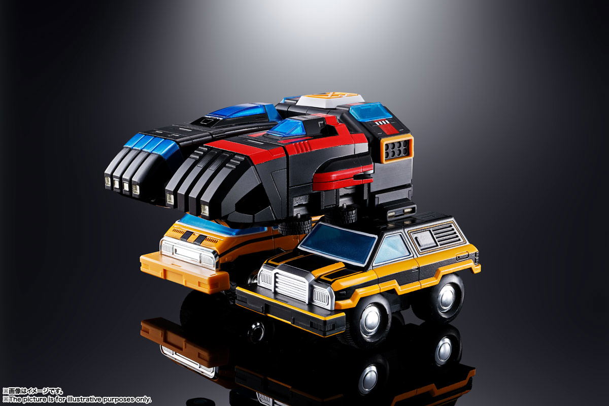 デュクシ Soul of Chogokin GX-88 Armored Fleet Dairugger XV (Re-run)