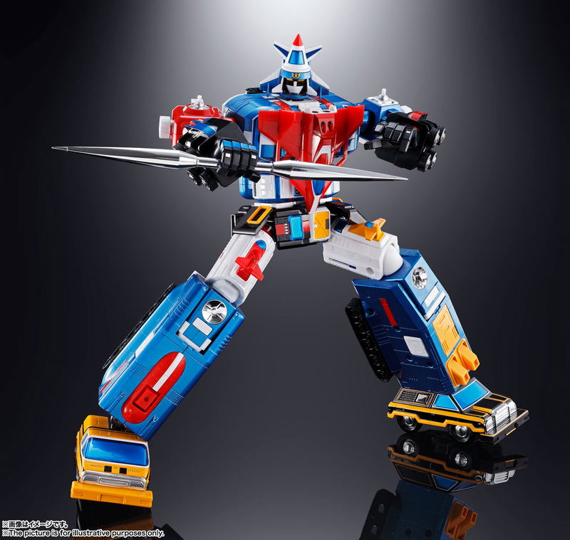Soul of Chogokin GX-88 Armored Fleet Dairugger XV (Re-run) image 21