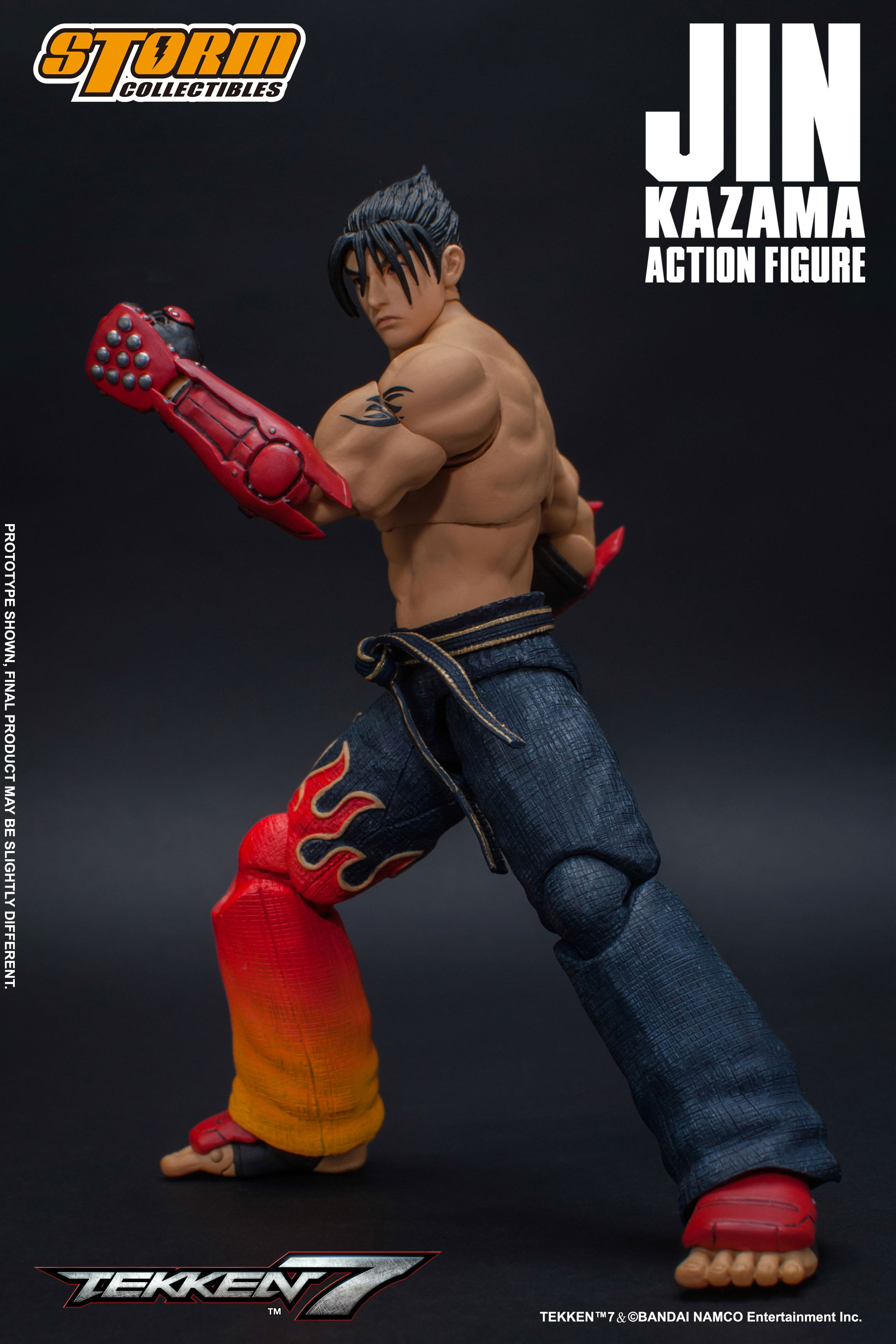 Tekken 7 1/12 Scale Pre-Painted Action Figure: Jin Kazama