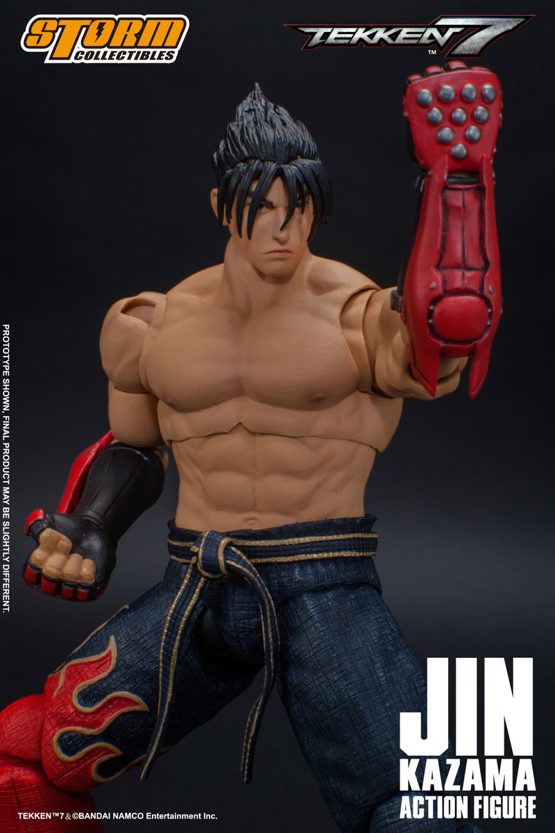 Tekken 7 1/12 Scale Pre-Painted Action Figure: Jin Kazama image 10