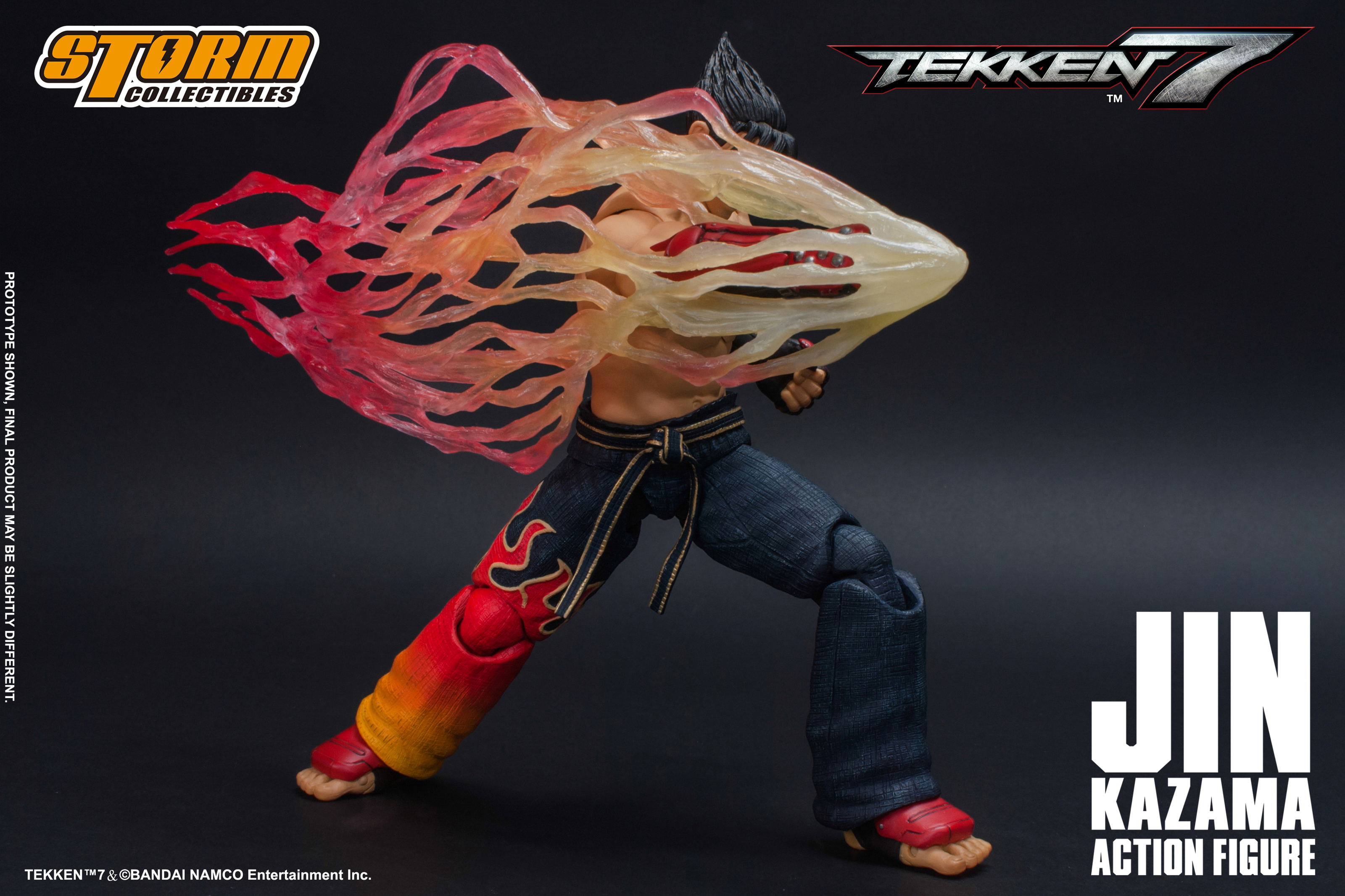 Tekken 7 1/12 Scale Pre-Painted Action Figure: Jin Kazama
