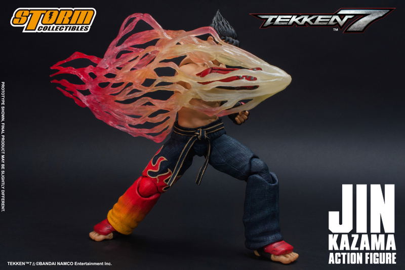 Tekken 7 1/12 Scale Pre-Painted Action Figure: Jin Kazama image 13